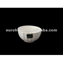 Rôtisserie en ligne de boules gaufrées en porcelaine vaisselle en céramique bols à soupe pour restauration hôtelière -eurohome AL 142